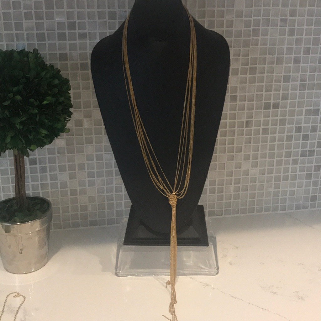 Tasha New (T) Knotted Necklace
